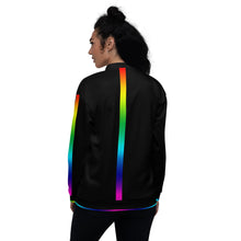 Load image into Gallery viewer, Vi Rose Pride Unisex Bomber Jacket - No Hood
