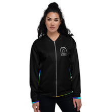 Load image into Gallery viewer, Vi Rose Pride Unisex Bomber Jacket - No Hood
