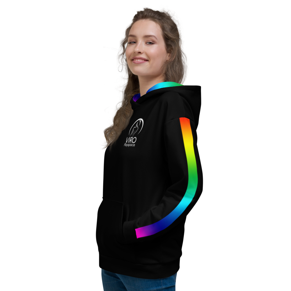 Vi Rose Pride Unisex Hoodie Original - No Zipper