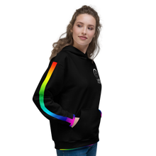 Load image into Gallery viewer, Vi Rose Pride Unisex Hoodie - No Zipper More RGB
