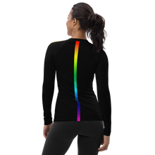 Load image into Gallery viewer, Vi Rose Pride Women&#39;s Rash Guard
