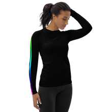 Load image into Gallery viewer, Vi Rose Pride Women&#39;s Rash Guard
